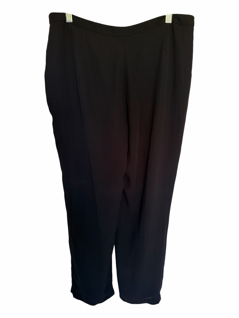 Oscar Maxx California Black Wide Leg Dress Pants Size 8 Made in Canada - Picture 2 of 9